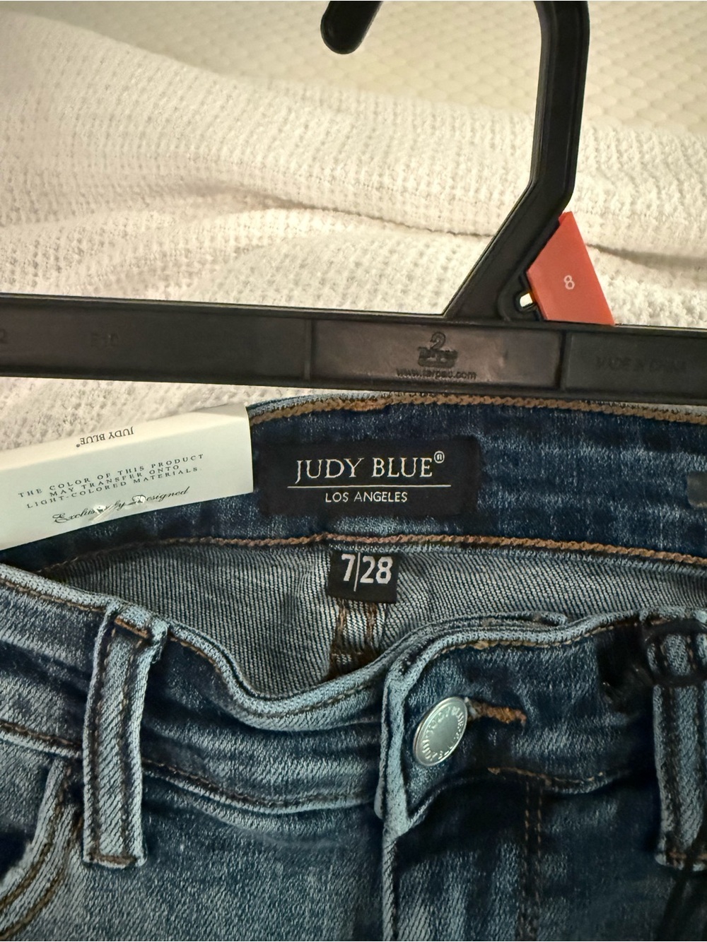 Judy Blue High Rise Blue Denim Jeans - 7/28
